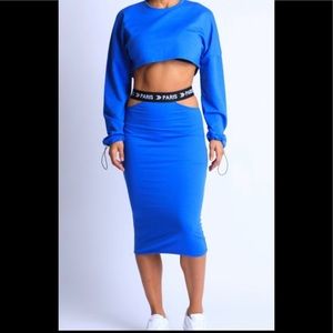 COPY - Brand New Crop Top Skirt Set